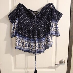A.T.A.P. Crop Top Blouse